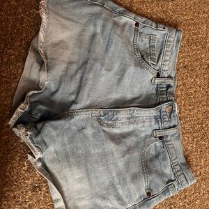 Universal Thread Light Wash Denim Cutoff Shorts